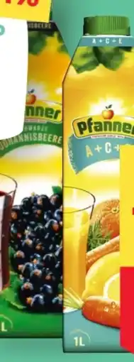 MPreis Pfanner Fruchtsäfte Angebot