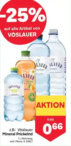 MPreis Z.b.: vöslauer mineral prickelnd Angebot