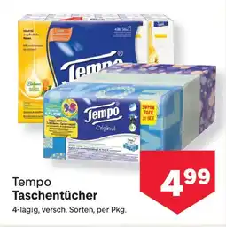 MPreis Tempo taschentücher Angebot