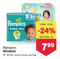 MPreis Pampers windeln Angebot