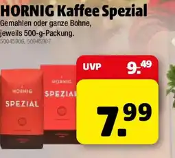 Liebmarkt Hornig kaffee spezial Angebot