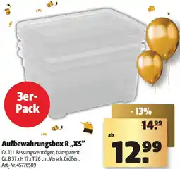 Liebmarkt Aufbewahrungsbox r xs Angebot