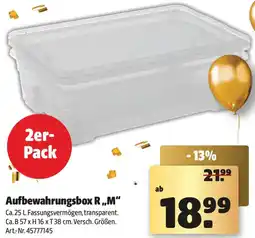 Liebmarkt Aufbewahrungsbox r m Angebot