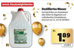 Liebmarkt Destilliertes wasser Angebot