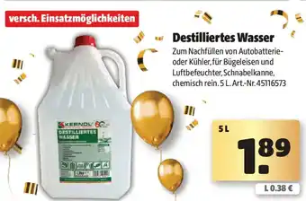 Liebmarkt Destilliertes wasser Angebot