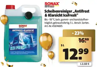 Scheibenreiniger antifrost & klarsicht icefresh