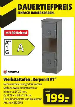 Liebmarkt Werkstattofen kerpen ii at Angebot