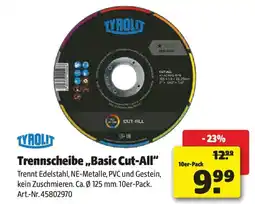 Liebmarkt Trennscheibe basic cut all Angebot