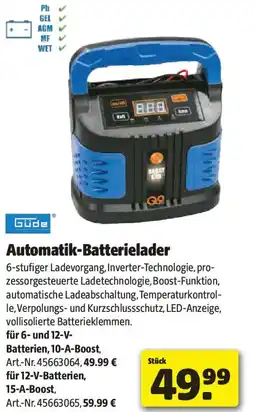 Liebmarkt Automatik Batterielader Angebot