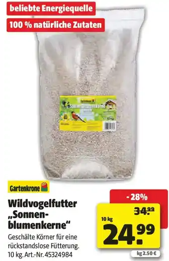 Liebmarkt Wildvogelfutter sonnen blumenkerne Angebot