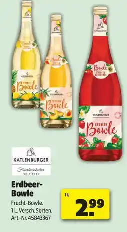 Liebmarkt Erdbeer bowle Angebot