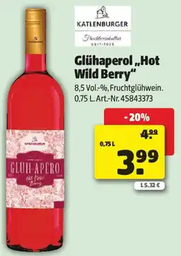 Liebmarkt Glühaperol hot wild berry Angebot