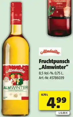 Liebmarkt Fruchtpunsch Almwinter Angebot