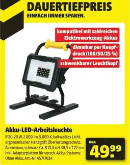 Liebmarkt Akku led arbeitsleuchte Angebot