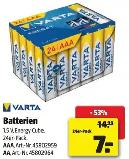 Liebmarkt Batterien Angebot