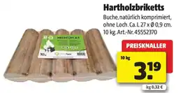 Liebmarkt Hartholzbriketts Angebot