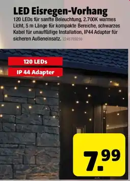 Liebmarkt Led eisregen vorhang Angebot