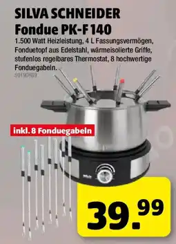 Liebmarkt Silva schneider fondue pk-f 140 Angebot