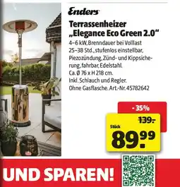 Liebmarkt Terrassenheizer elegance eco green 2.0 Angebot