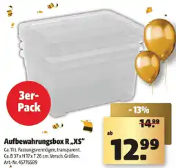Liebmarkt Aufbewahrungsbox r xs Angebot