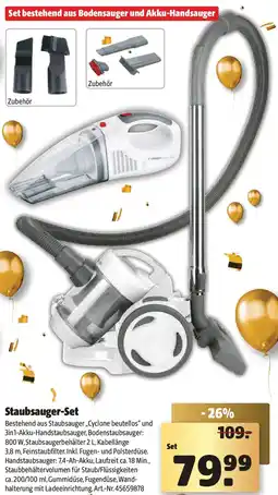 Liebmarkt Staubsauger set Angebot