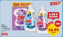 PENNY OMO PULVER od. FLÜSSIG Angebot
