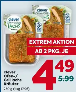 Billa Clever ofen- grilllachs kräuter Angebot