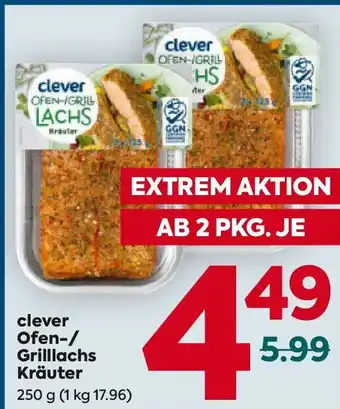 Clever ofen- grilllachs kräuter