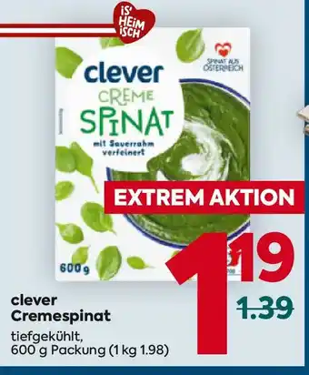 Clever cremespinat