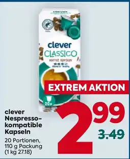 Billa Clever nespresso- kompatible kapseln Angebot