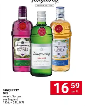 Transgourmet Tanqueray gin Angebot