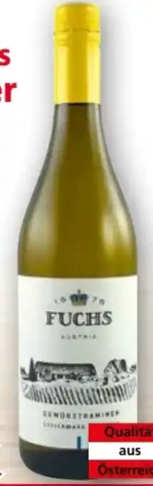 Norma Fuchs Gewürztraminer Angebot