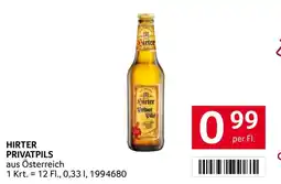 Transgourmet Hirter Privatpils Angebot