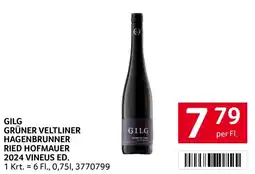 Transgourmet Gilg grüner veltliner hagenbrunner ried hofmauer 2024 vineus ed. Angebot