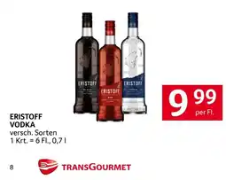 Transgourmet Eristoff Vodka Angebot