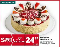 Billa Erdbeer- Vanilletorte Angebot
