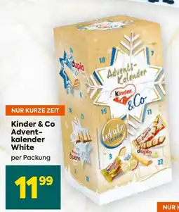 Billa Kinder & co advent- kalender white Angebot