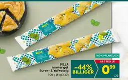 Billa Billa immer gut burek- & yufkateig Angebot