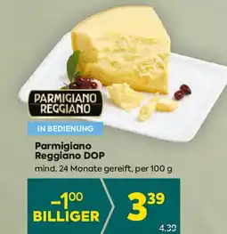 Billa Parmigiano reggiano dop Angebot