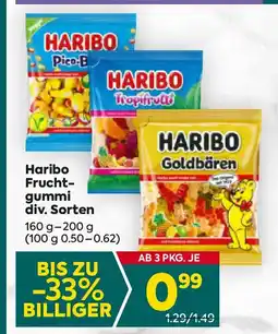 Billa Haribo frucht- gummi Angebot