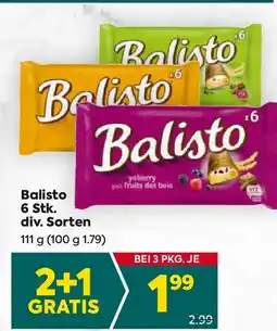 Billa Balisto Angebot