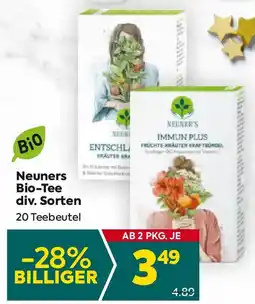 Billa Neuners Bio-Tee Angebot