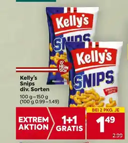 Billa Kelly's Snips Angebot