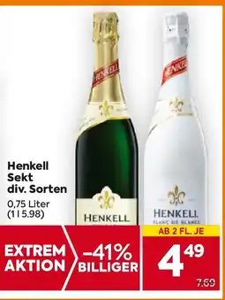 Billa Henkell Sekt Angebot
