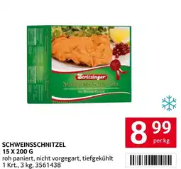 Transgourmet Schweinsschnitzel Angebot