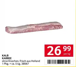 Transgourmet Kalb karree Angebot