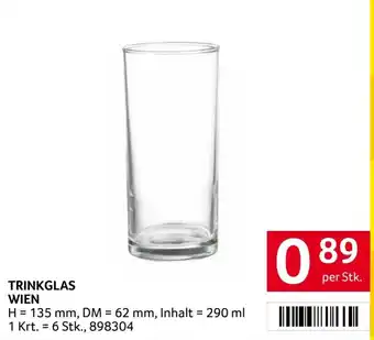 TRINKGLAS WIEN
