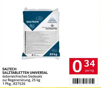 Transgourmet Saltech salztabletten universal Angebot