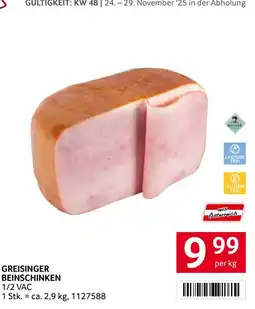 Transgourmet Greisinger beinschinken Angebot
