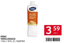 Transgourmet Debic vanillesauce Angebot